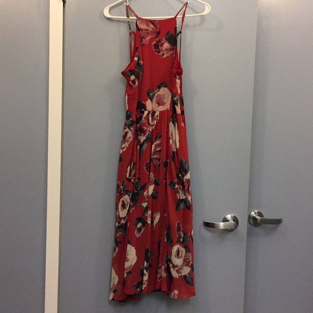 Flower dress great condition.Worn 3x.